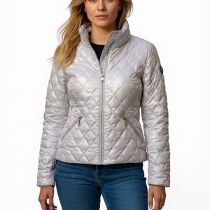 Vince Camuto Quilted Duck Feather Down Puffer Jacket